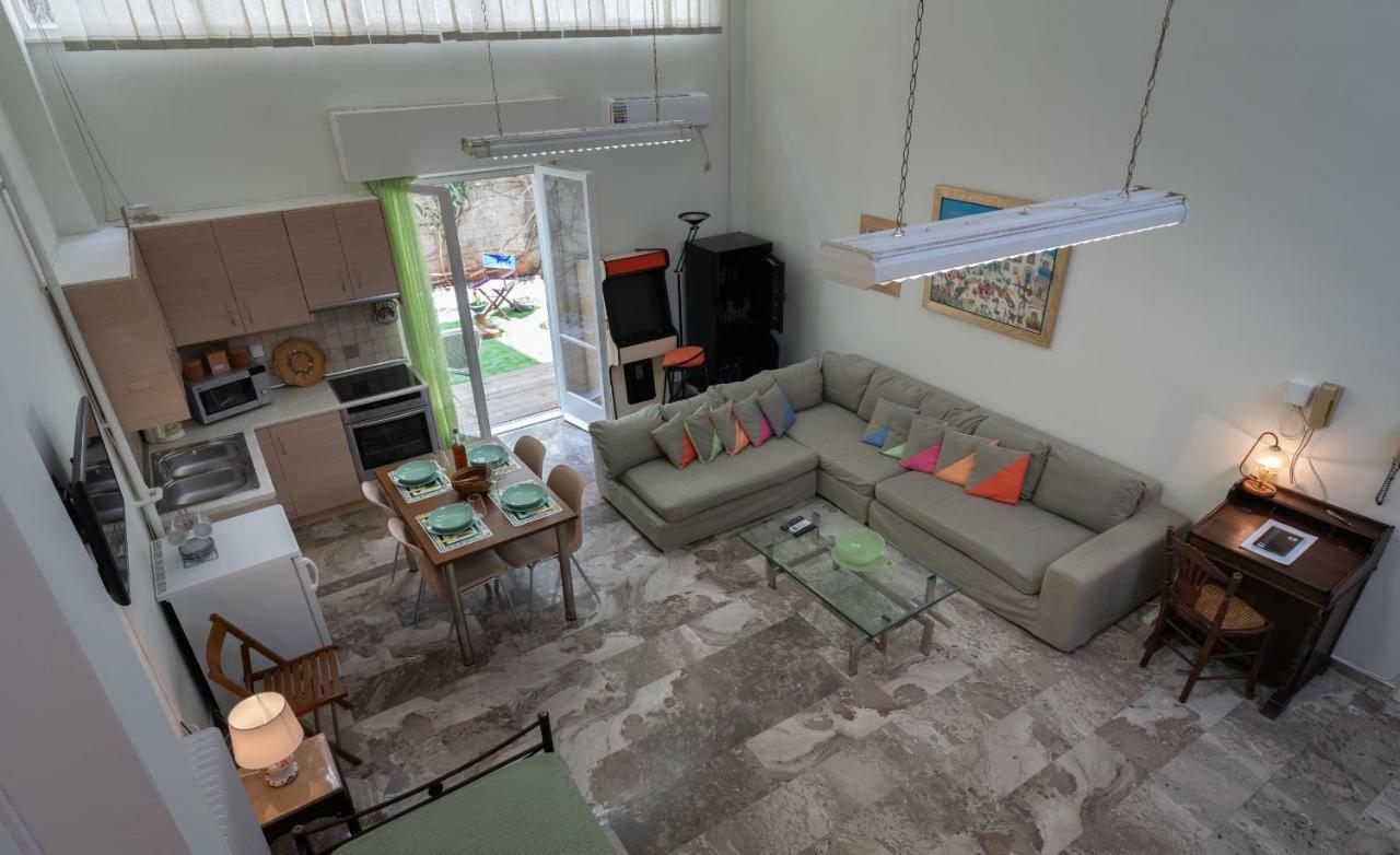 Acropolis Koukaki Loft Private Garden Apartment Athena Bagian luar foto