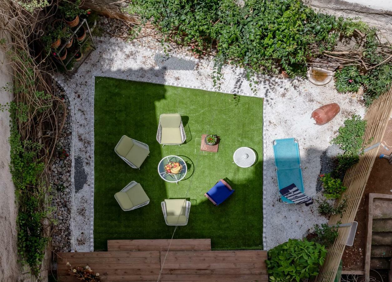 Acropolis Koukaki Loft Private Garden Apartment Athena Bagian luar foto