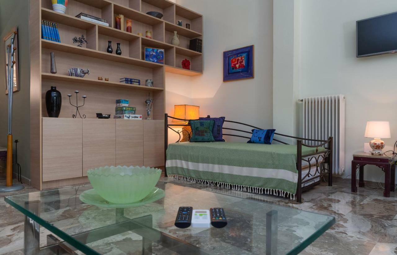 Acropolis Koukaki Loft Private Garden Apartment Athena Bagian luar foto